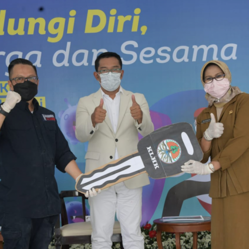 Satgas Citarum Harum Terima Mobil Pengawasan Lapangan dari KLHK