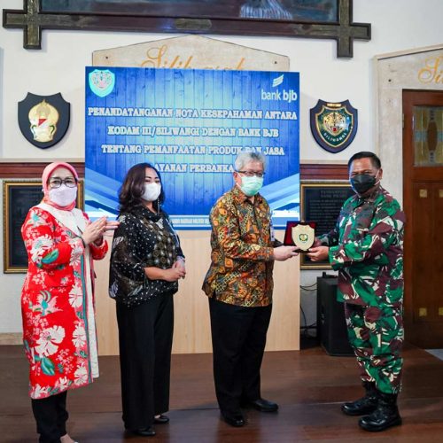 bank bjb Perkuat Jalinan Kemitraan dengan Kodam III Siliwangi