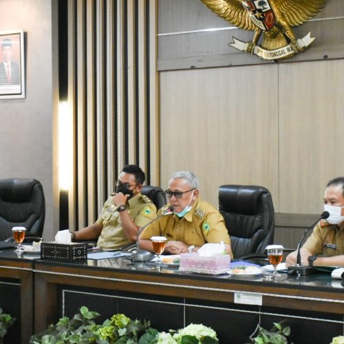 Bupati Acep dan Wabup Ridho Pimpin Rakor SKPD