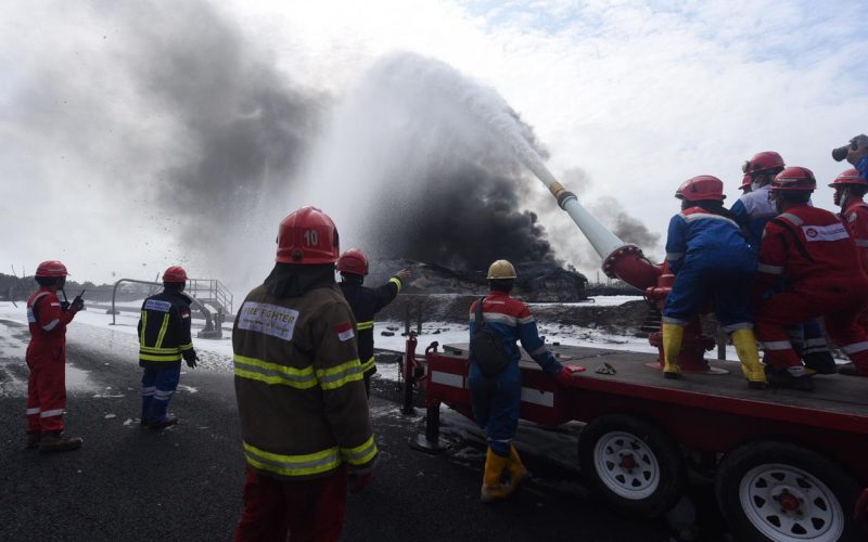 Pertamina Berhasil Padamkan Seluruh Titik Api