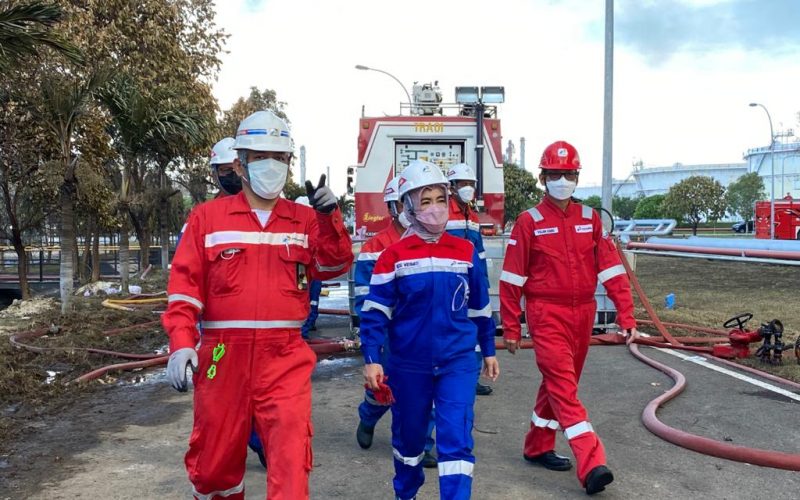 Turun Langsung, Dirut Pertamina Pastikan Penanganan di Kilang Balongan