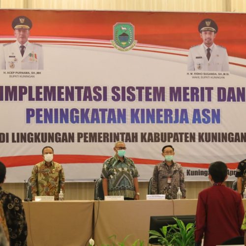 Bupati Acep Buka Pembekalan Sistem Merit dan Peningkatan Kerja ASN