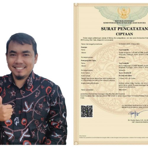 Warek 1 Unisa Ciptakan Batik KISAHKU Bermotif Buah Markisa