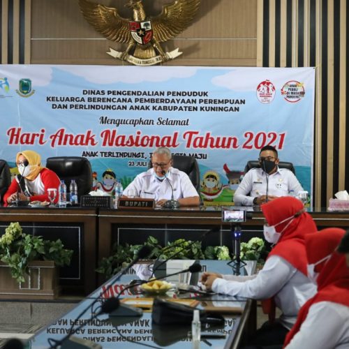 Peringati Hari Anak Nasional, Bupati Komitmen Wujudkan Kuningan Kota Layak Anak