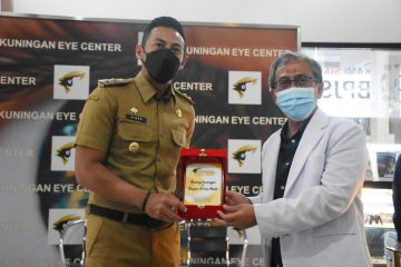 Wabup Ridho Apresiasi Kuningan Eye Center Gelar Baksos Operasi Katarak Gratis