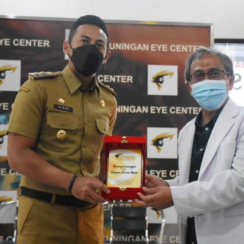 Wabup Ridho Apresiasi Kuningan Eye Center Gelar Baksos Operasi Katarak Gratis