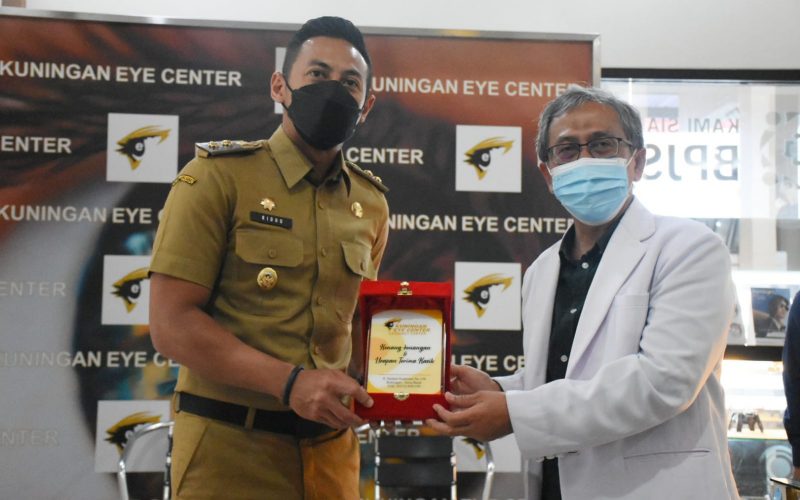 Wabup Ridho Apresiasi Kuningan Eye Center Gelar Baksos Operasi Katarak Gratis