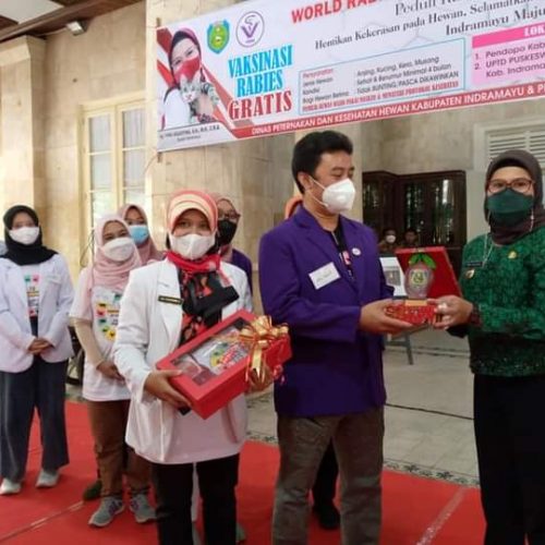 Disnakeswan Indramayu Adakan Vaksin Rabies Gratis