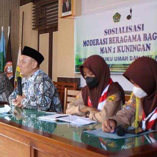 Kepala Kemenag Kuningan Hadiri Penerimaan Tamu Ambalan MAN 1 Kuningan