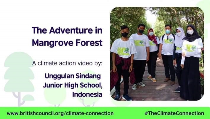 SMPN Unggulan Sindang Indramayu menjadi Juara Dunia pada British Council -The Climate Action Video Competition