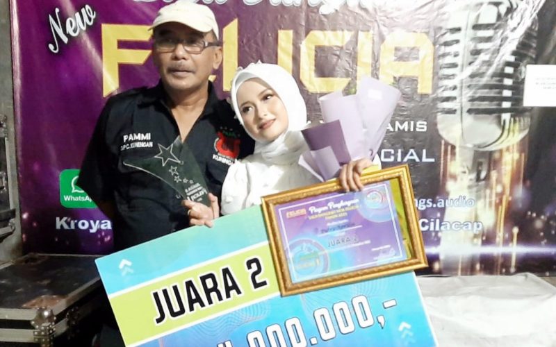 Mojang Kuningan Ini Menang di Ajang Lomba Liga Dangdut Bergengsi di Jawa Tengah