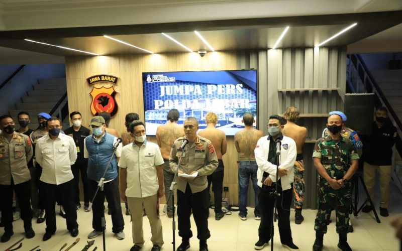 725 Pendemo Unjuk Rasa Ormas GMBI yang Berujung Ricuh Diamankan Polda Jabar