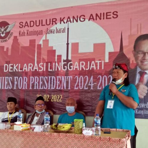 Ikrar Sadulur Kang Anies Kabupaten Kuningan Dukung Anis Baswedan Capres 2024