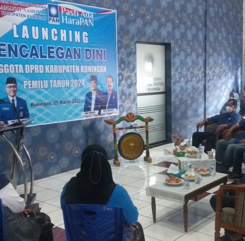 Hadapi Pemilu 2024, PAN Kuningan Launching Bacaleg