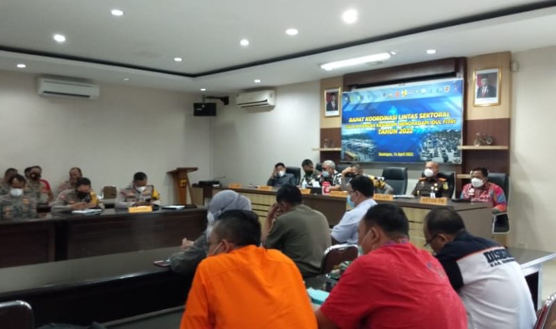 Persiapan Hadapi Idul Fitri, Forkopimda Ikuti Rakor Lintas Sektoral