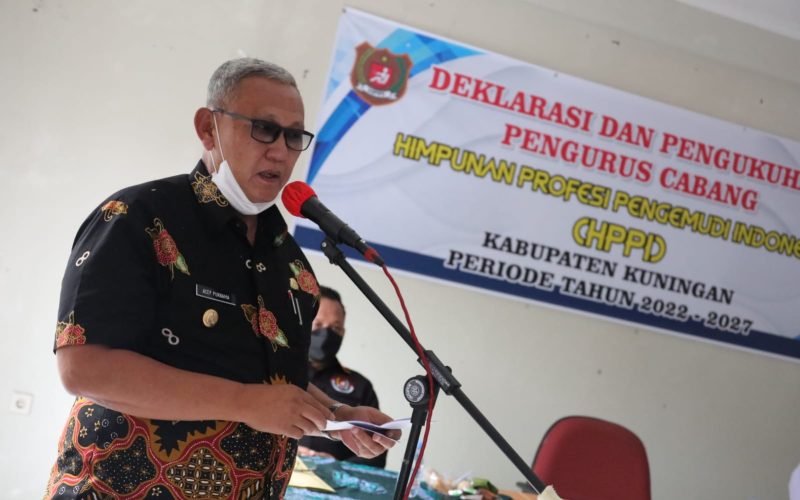 Bupati Acep Hadiri Deklarasi dan Pengukuhan HPPI Kabupaten Kuningan