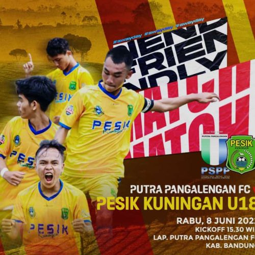 Tatap LTS Nasional, Pesik Kuningan U-18 Jajal Klub Putra Pangalengan FC