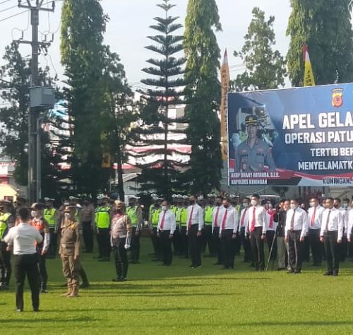 Polres Kuningan Gelar Operasi Patuh Lodaya Selama 14 Hari, Dimulai Hari Ini