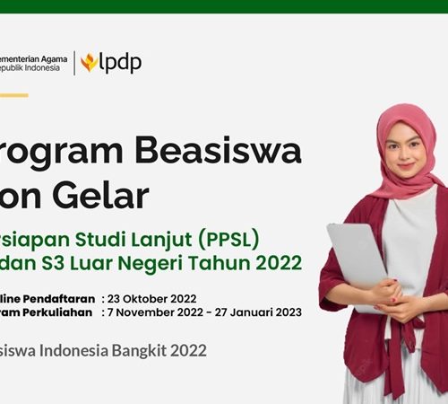 Kemenag Siapkan Beasiswa Training Bahasa untuk Persiapan Kuliah di Luar Negeri