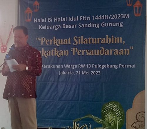 Merawat Silaturahmi, Keluarga Besar Sanding Gunung Kuningan di Jakarta Gelar Halal Bihalal Idul Fitri 1444 M/2023 M