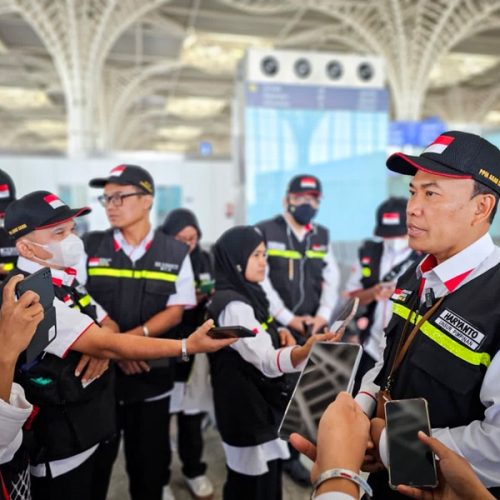 Sambut Kedatangan Kloter Pertama, Petugas Bersiap di Empat Terminal Bandara Madinah