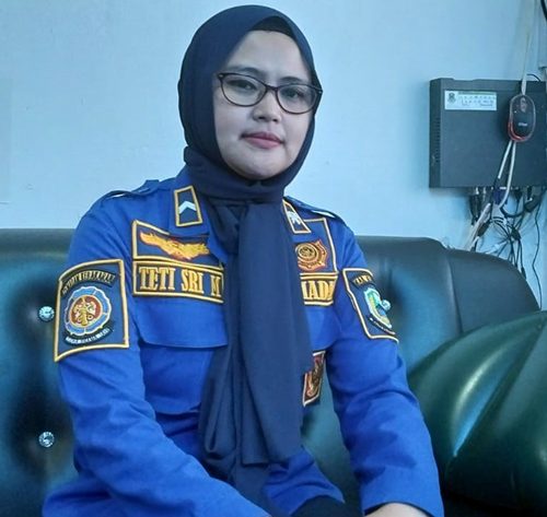 Terinspirasi dari Film Si Jago Merah, Teti Sri Muliawati Tertarik Bergabung di Damkar