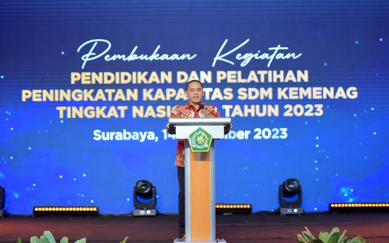 Wamenag Tegaskan Komitmen Kemenag untuk Wujudkan Pemerataan Pendidikan Islam