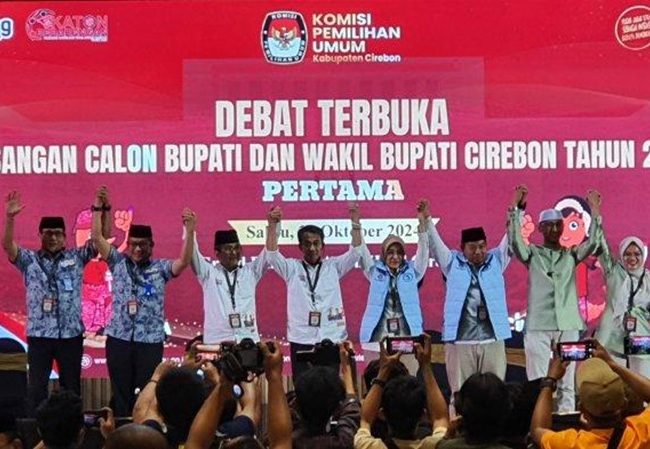 Tampil Prima di Debat Terbuka Perdana, Paslon Nomor Urut 1 Rahmat-Imam Siap Kerja Nyata Bangun Pemerataan Ekonomi dan SDM Unggul di Cirebon