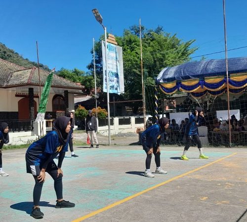 Turnamen Bola Voli RPL Cup ke-1 di Desa Galaherang Resmi Dibuka