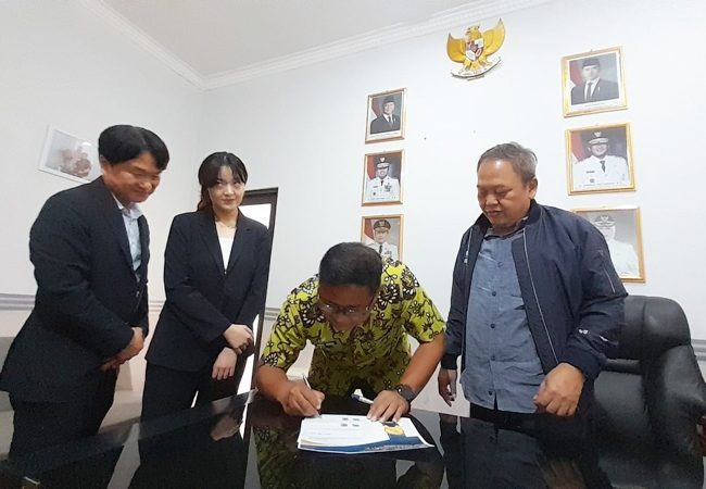 Kadis Ketahanan Pangan dan Pertanian Sambut Baik Perusahaan Global Daegu Nongsan dari Korsel Siap Investasi Pertanian di Kuningan