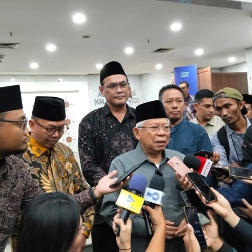 Forjukafi Luncurkan QRIS Wakaf Tunai Serta Kukuhkan Wapres Ke-13 Ma’ruf Amin Jadi Ketua Dewan Kehormatan